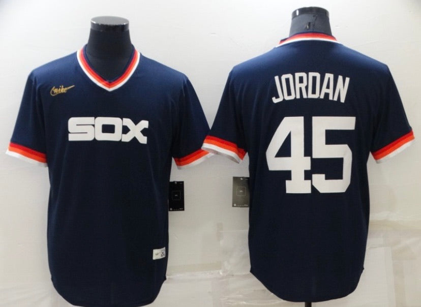 Michael Jordan Chicago White Sox Nike Jersey Navy Blue product image 1