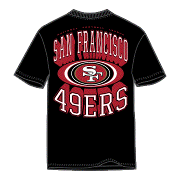 Youth San Francisco 49ers Winning Mentality T-Shirt product image 2, provided for visual reference and product detail review