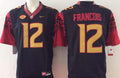 Deondre Francois Florida State Seminoles Jersey Black product image 1