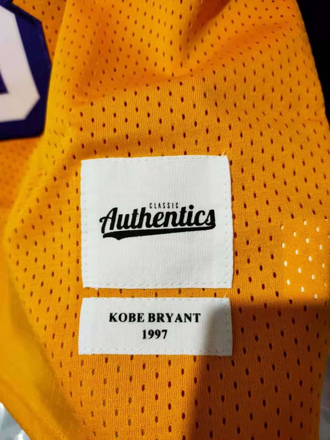 Kobe Bryant Los Angeles Lakers Jersey Yellow Classic product image 3