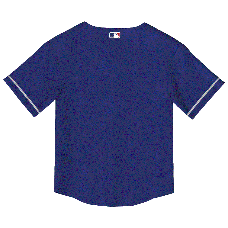 Nike Infants Alternative Los Angeles Dodgers Baseline Jersey product image 2, provided for visual reference and product