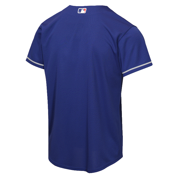 Nike Youth Los Angeles Dodgers Alternative Baseline Jersey-Royal product image 2, provided for visual reference and product
