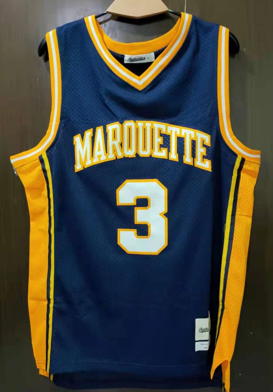 Dwyane Wade Marquette Golden Eagles Jersey Classic product image 2