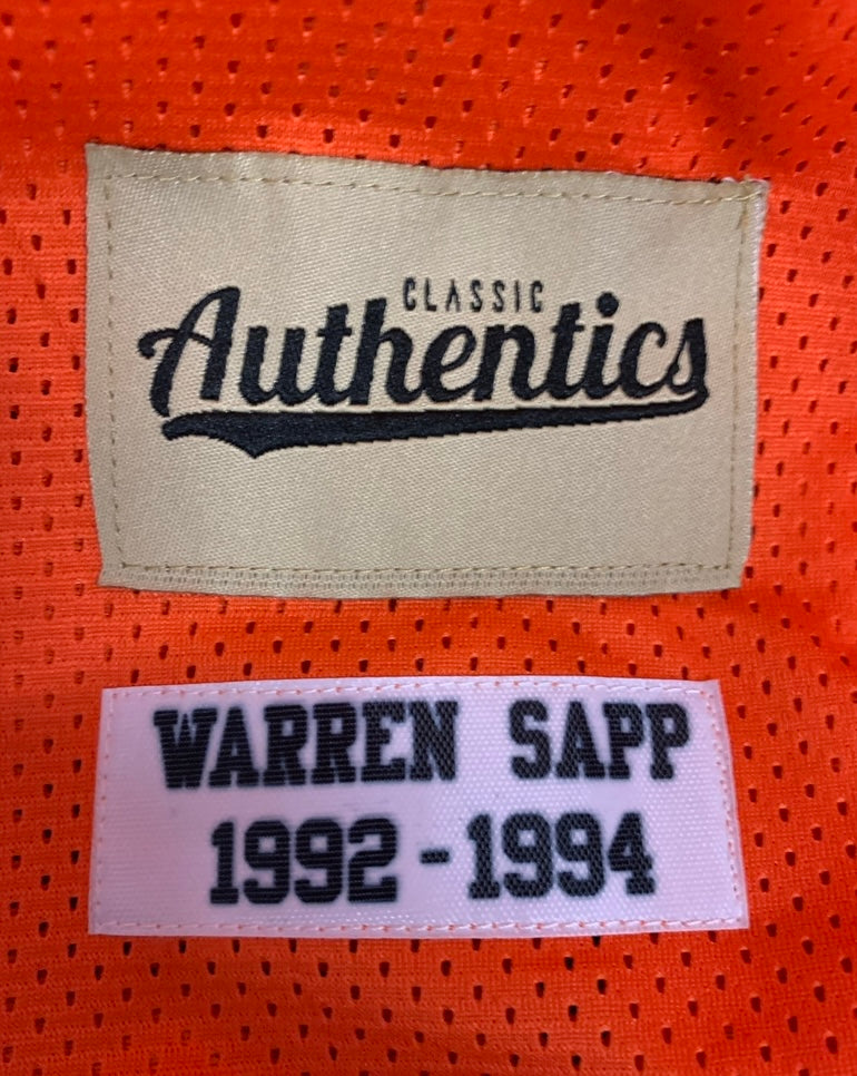 Warren Sapp Miami Hurricanes Jersey Classic Authentics product image 3