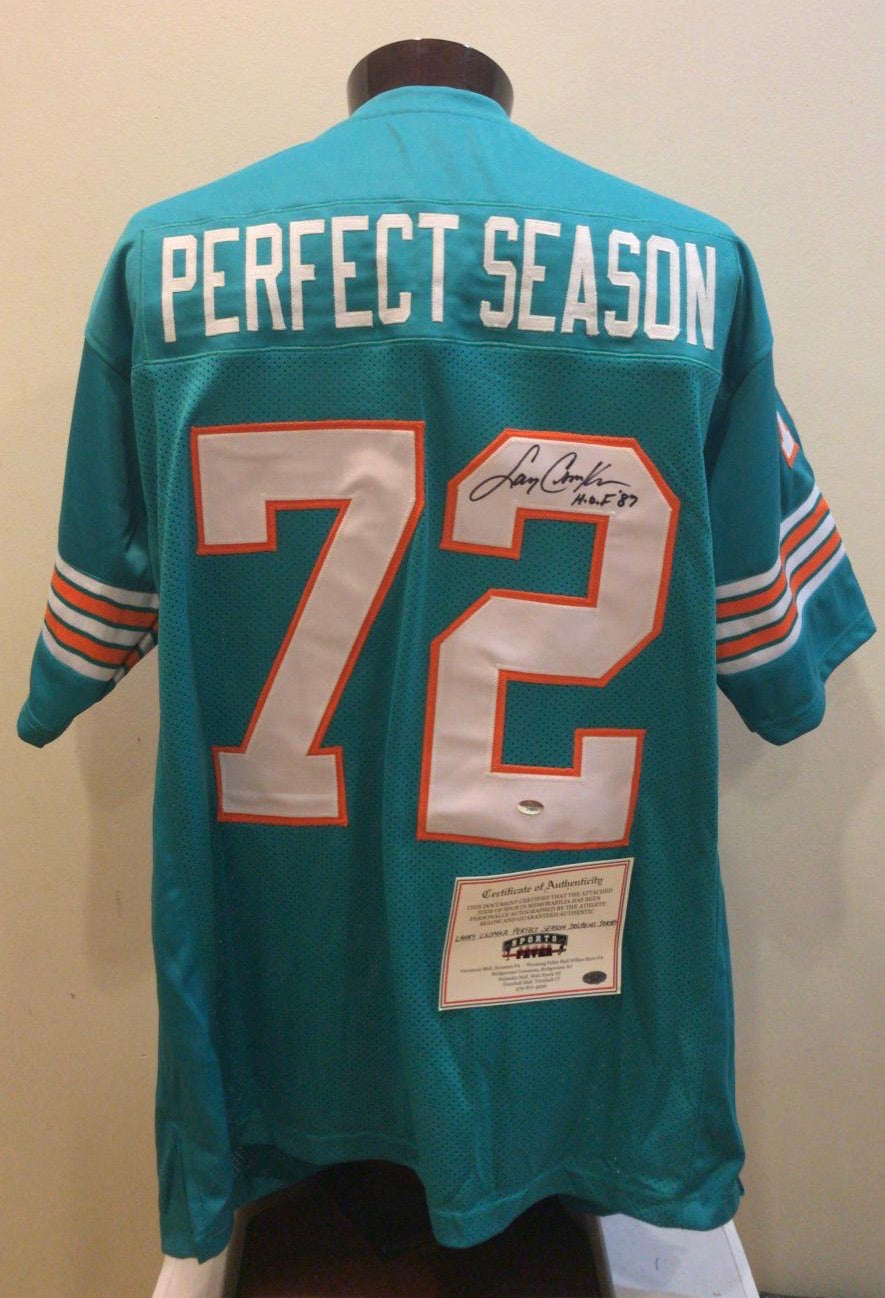 Larry Csonka Miami Dolphins autographed Perfect Season product image 1