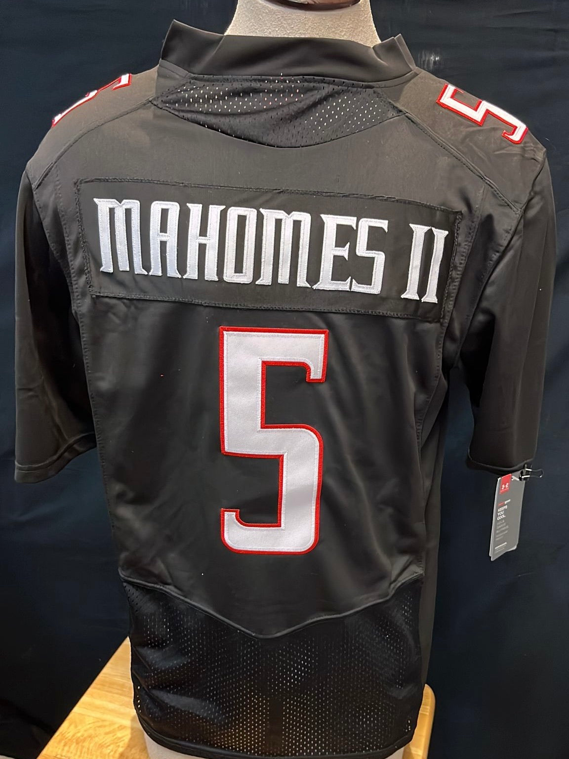 Patrick Mahomes Texas Tech Official NCAA Jersey black product image 1