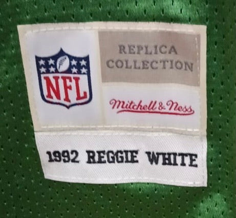 Reggie White 1992 Philadelphia Eagles Official NFL Mitchell product image 2