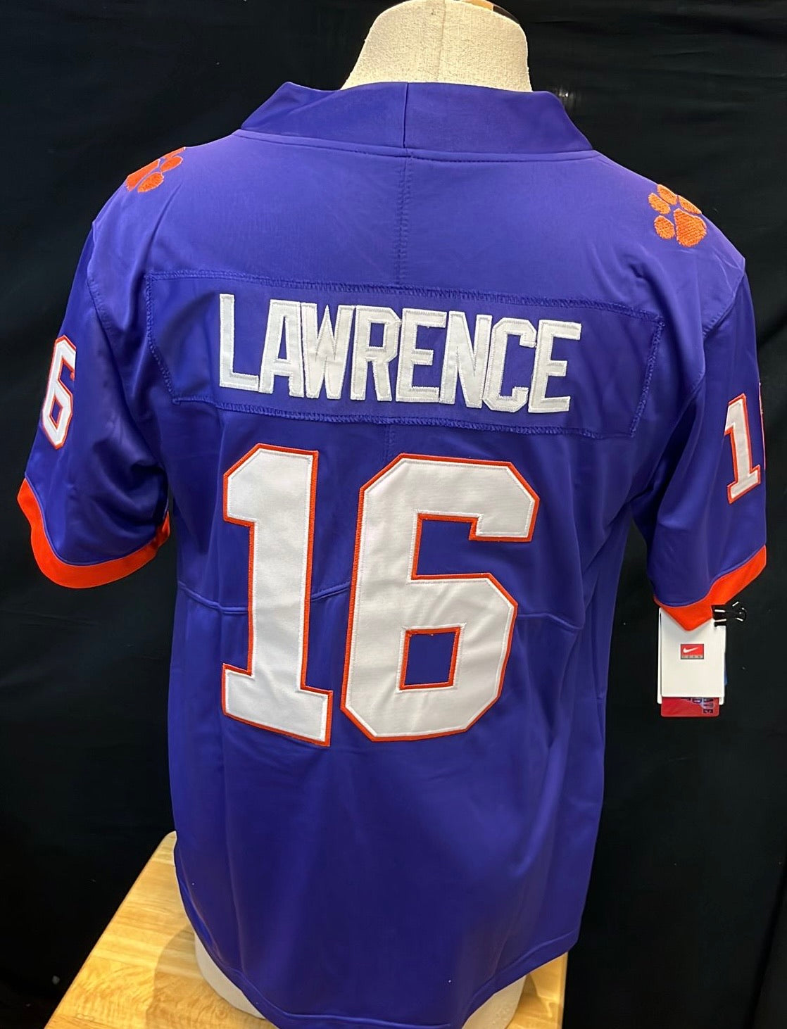 Trevor Lawrence Clemson Tigers Official NCAA Nike Jersey product image 1