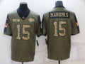 Patrick Mahomes Kansas City Chiefs military salute to product image 1