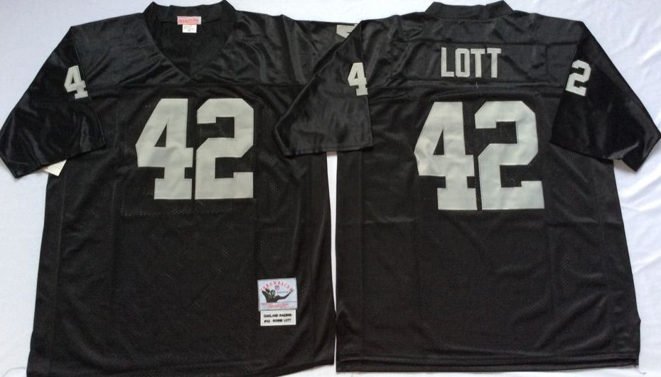 Ronnie Lott Oakland Raiders Jersey Black Mitchell & Ness product image 1