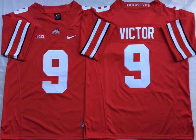 Binjimen Victor Ohio State Buckeyes Jersey red product image 1