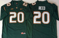 Ed Reed Miami Hurricanes Official NCAA Nike Jersey Green product image 1