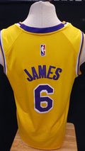 Lebron James Los Angeles Lakers Jersey #6 yellow Nike product image 1