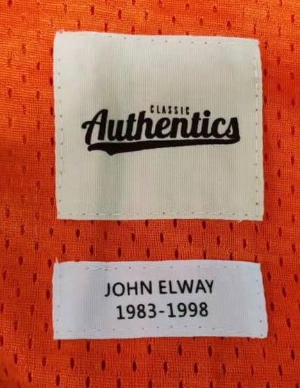 John Elway Denver Broncos Jersey Classic Authentics product image 3
