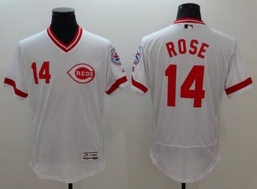 Pete Rose 1976 Cincinnati Reds Official MLB Jersey Majestic product image 1
