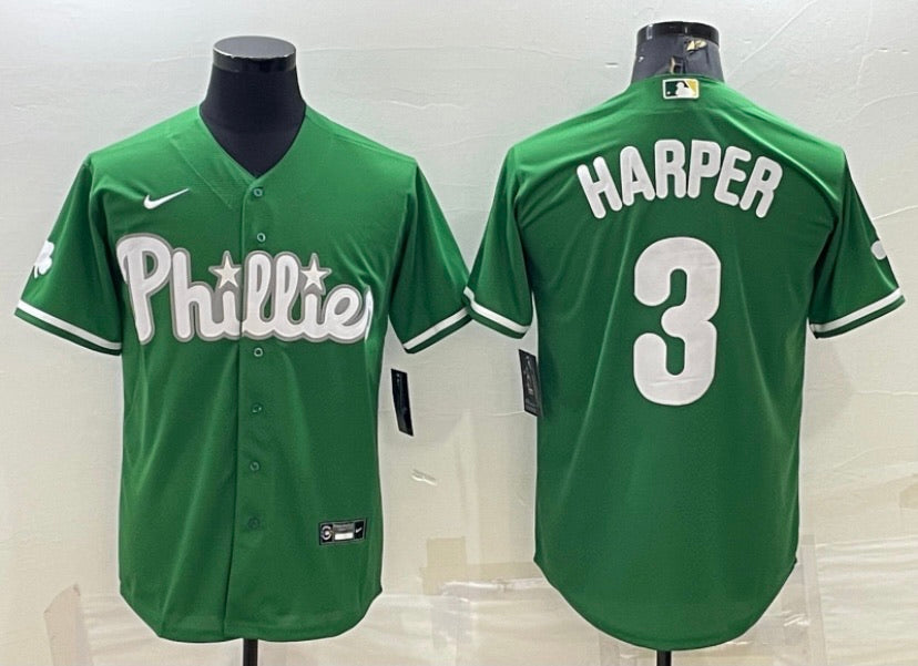 Bryce Harper Philadelphia Phillies Green St. Patrick’s Day product image 1