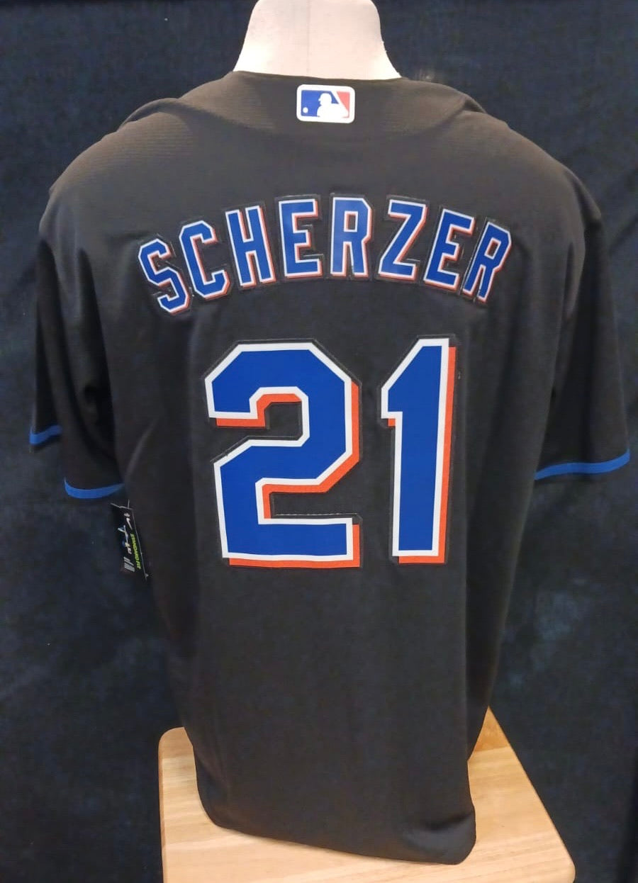 Max Scherzer New York Mets Official MLB Nike Jersey product image 1