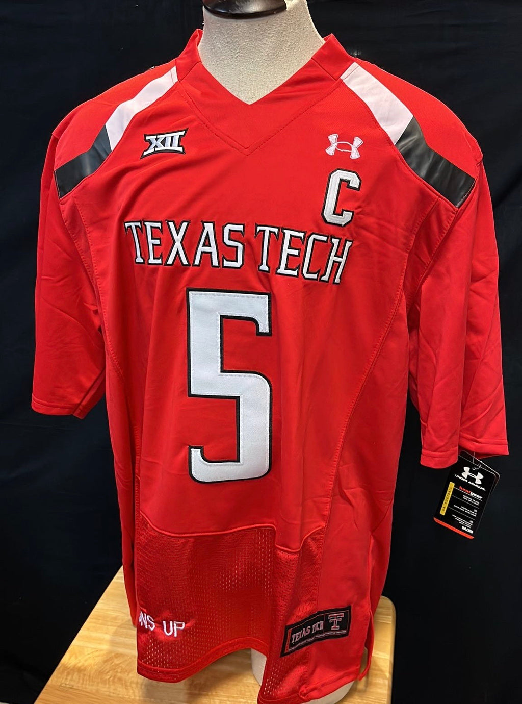 Patrick Mahomes Texas Tech Official NCAA Under Armour Jersey product image 2