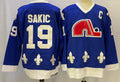 Joe Sakic Quebec Nordiques Official NHL Jersey CCM blue product image 1