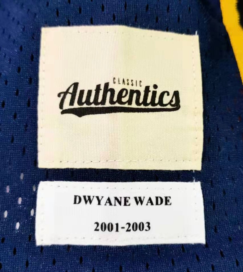 Dwyane Wade Marquette Golden Eagles Jersey Classic product image 3