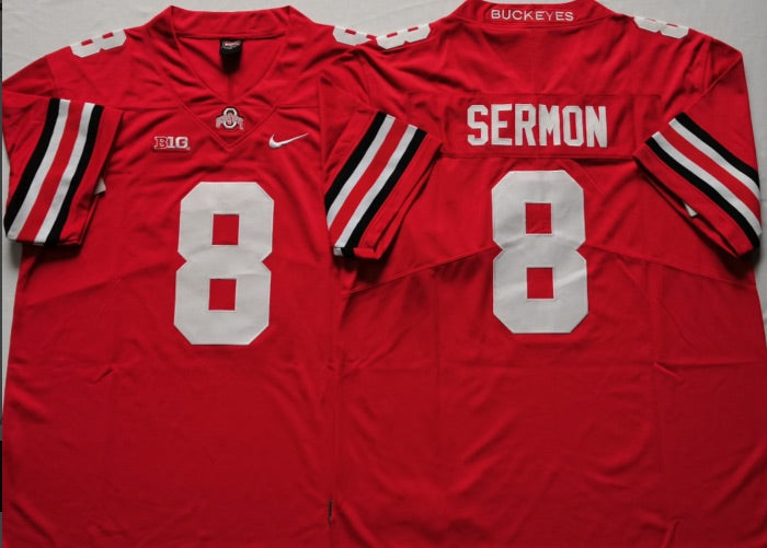Trey Sermon Ohio State Buckeyes Official NCAA Nike Jersey product image 1