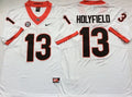 Elijah Esaias Holyfield Georgia Bulldogs jersey white product image 1
