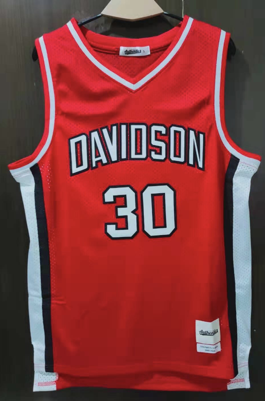Stephen Curry Davidson YOUTH Jersey Classic Authentics product image 2