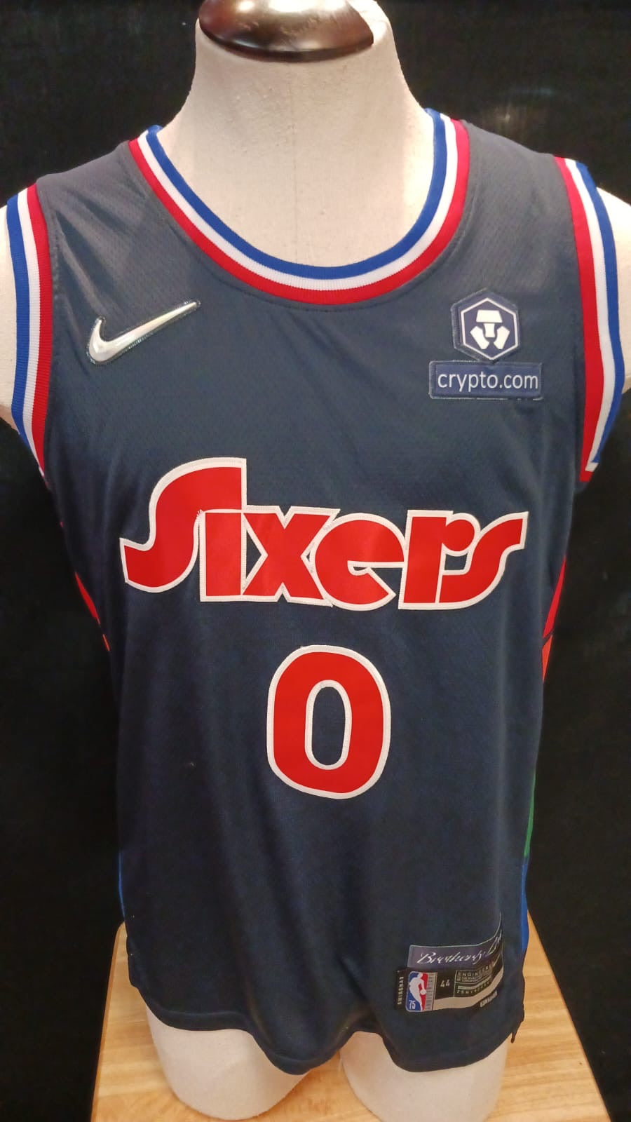 Tyrese Maxey Philadelphia 76ers Official NBA Jersey Navy product image 4