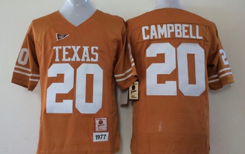 Earl Campbell Texas Longhorns Official NCAA Jersey product image 1