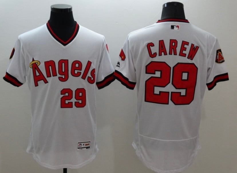 Rod Carew California Los Angeles Angels Official MLB Jersey product image 1