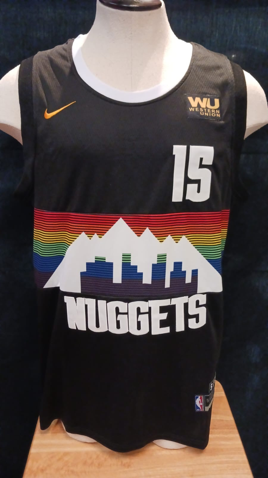 Nikola Jokić Denver Nuggets Jersey black product image 2