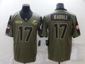 Jaylen Waddle Miami Dolphins military salute to service product image 1