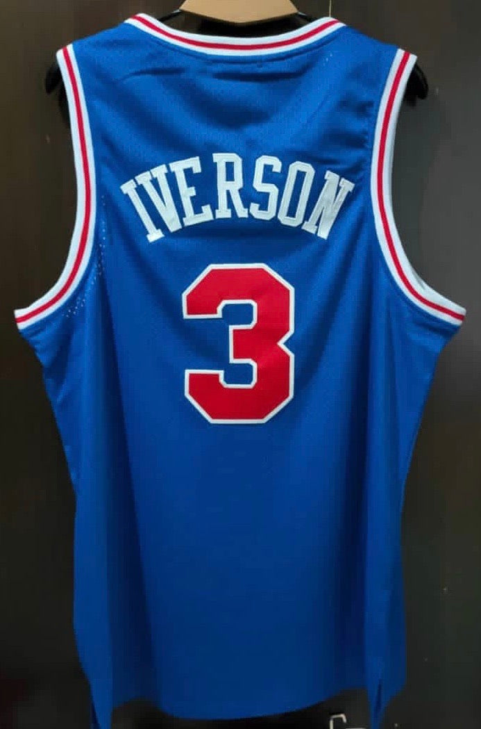 Allen Iverson Philadelphia 76ers Jersey Classic Authentics product image 1