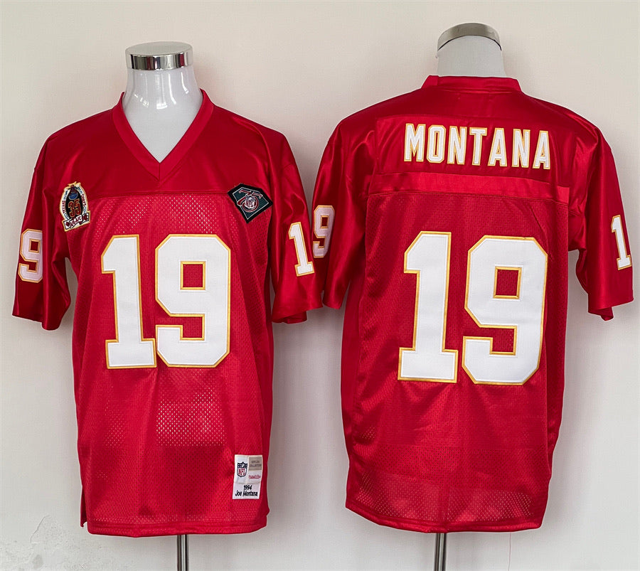 Joe Montana Kansas City Chiefs Official NFL Mitchell & Ness product image 1