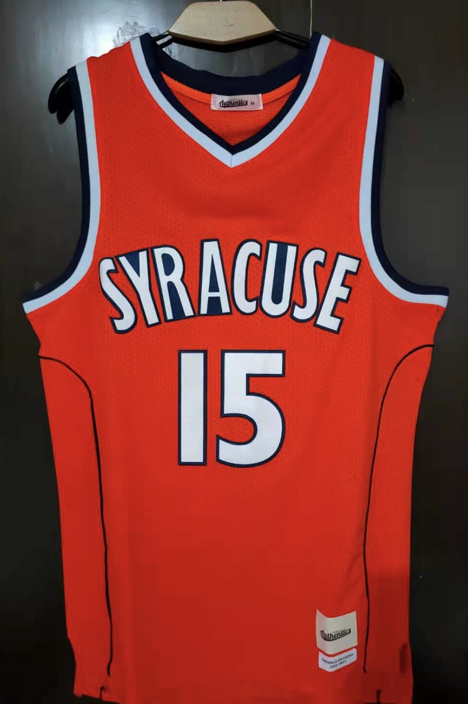 Carmelo Anthony YOUTH Syracuse Orange Jersey product image 2