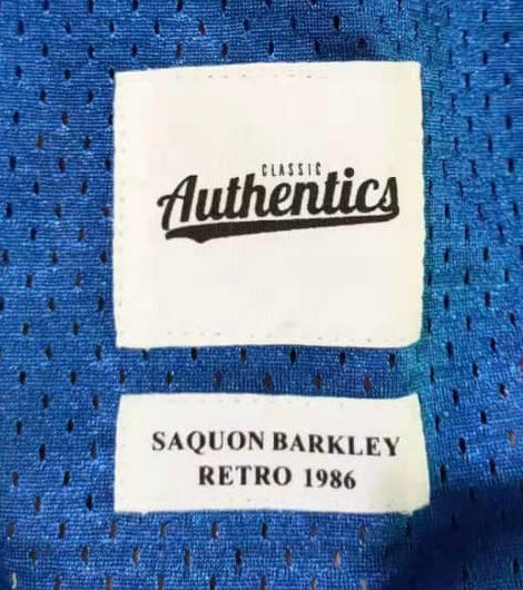 Saquon Barkley retro New York Giants Classic Authentics product image 3