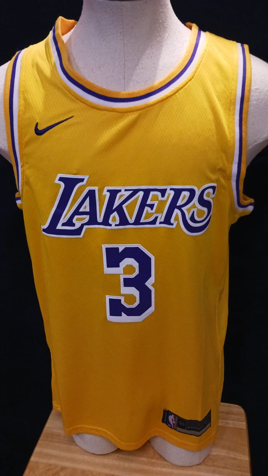 Anthony Davis Los Angeles Lakers Official NBA Nike Jersey product image 2