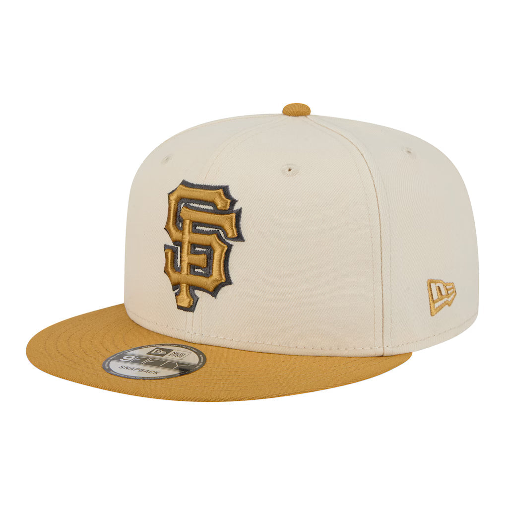 New Era San Francisco Giants 2-Tone Color Pack 9FIFTY Snapback Hat - Light Beige/Khaki product image 3, provided for visual