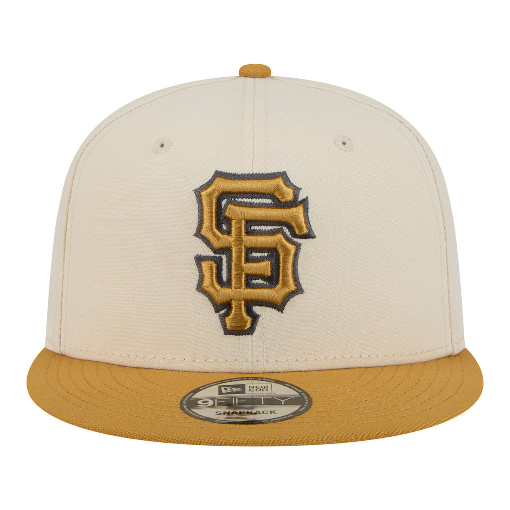 New Era San Francisco Giants 2-Tone Color Pack 9FIFTY Snapback Hat - Light Beige/Khaki product image 2, provided for visual