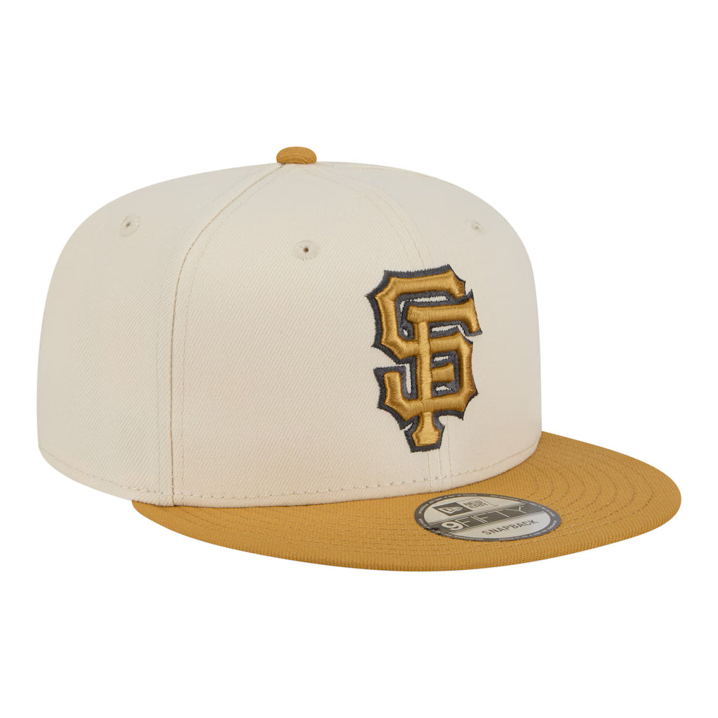 New Era San Francisco Giants 2-Tone Color Pack 9FIFTY Snapback Hat - Light Beige/Khaki product image 1, provided for visual
