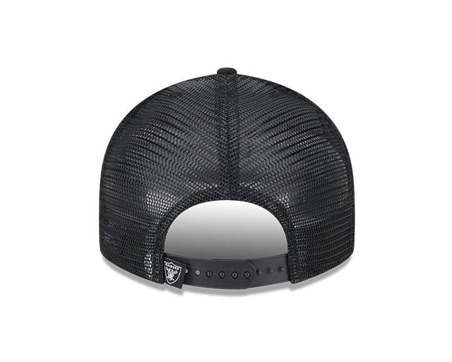 New Era Las Vegas Raiders Low Profile 9FIFTY Snapback Trucker Hat product image 6, provided for visual reference and product