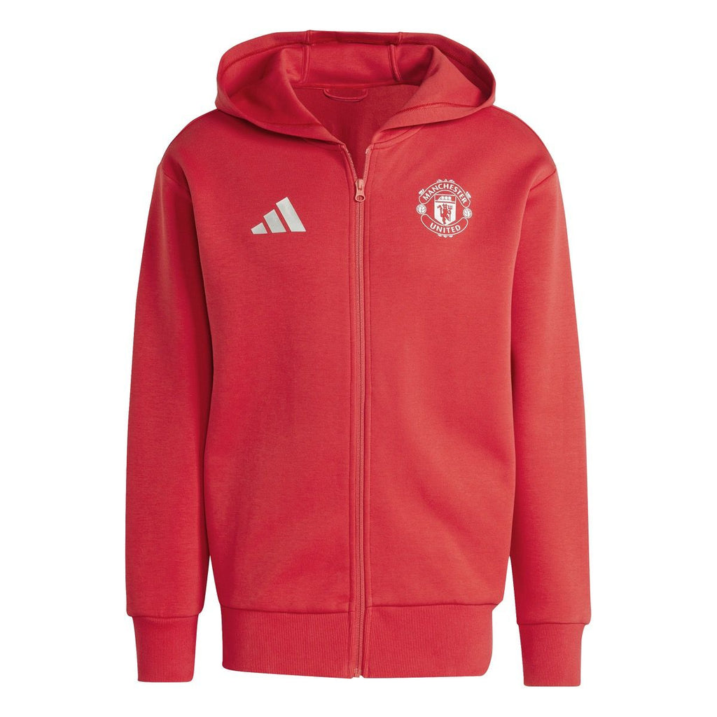 adidas MANCHESTER UNITED ANTHEM JACKET 24/25 product image 3, provided for visual reference and product detail review