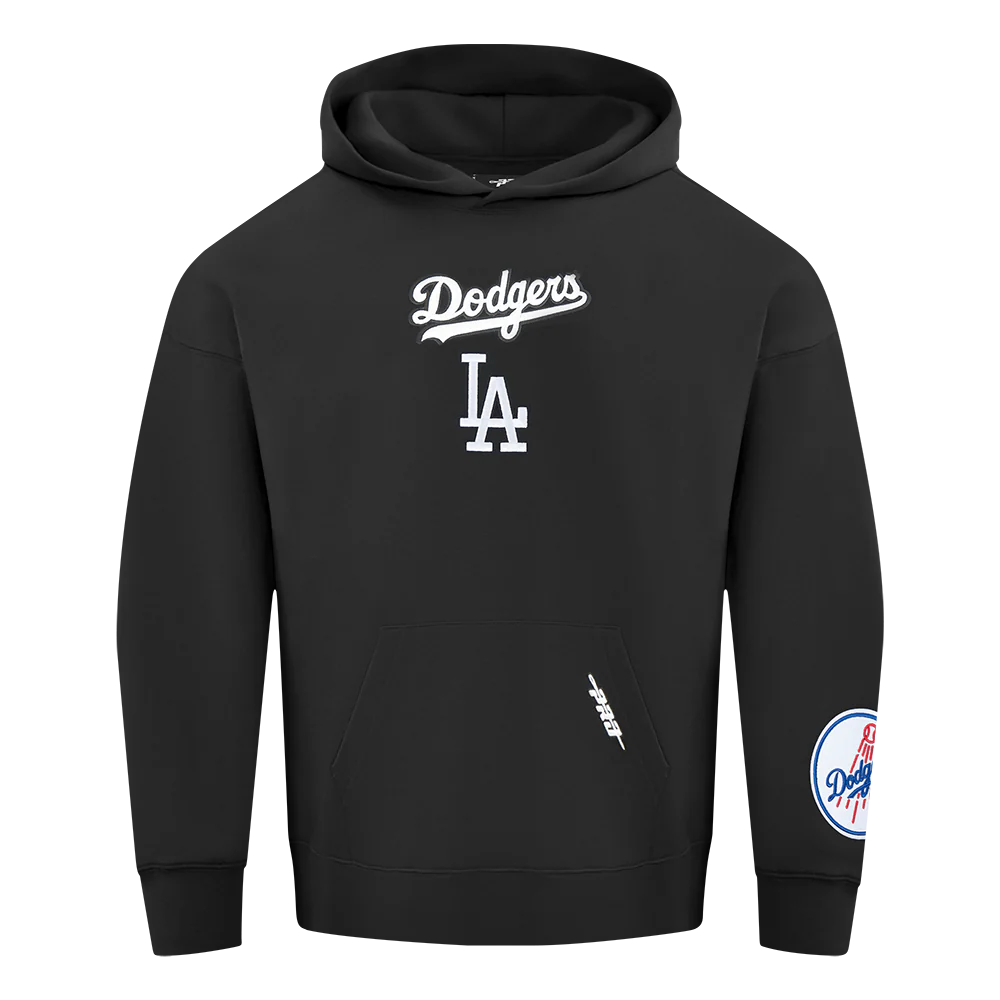 PRO STANDARD LOS ANGELES DODGERS WINGSPAN Men DROP SHOULDER FLC PO HOODIE product image 1, provided for visual reference and