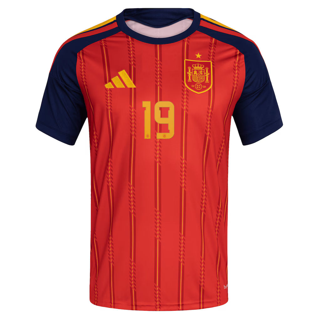 Adidas Spain "Lamine Yamal "Replica Home Jersey 2026 product image 1, provided for visual reference and product detail review