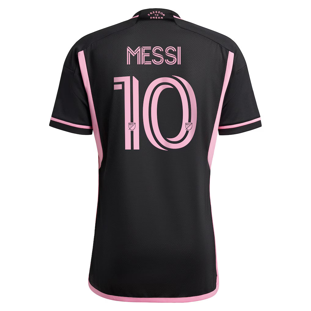 adidas 23/24 INTER MIAMI CF AWAY AUTHENTIC MESSI #10 JERSEY product image 1, provided for visual reference and product