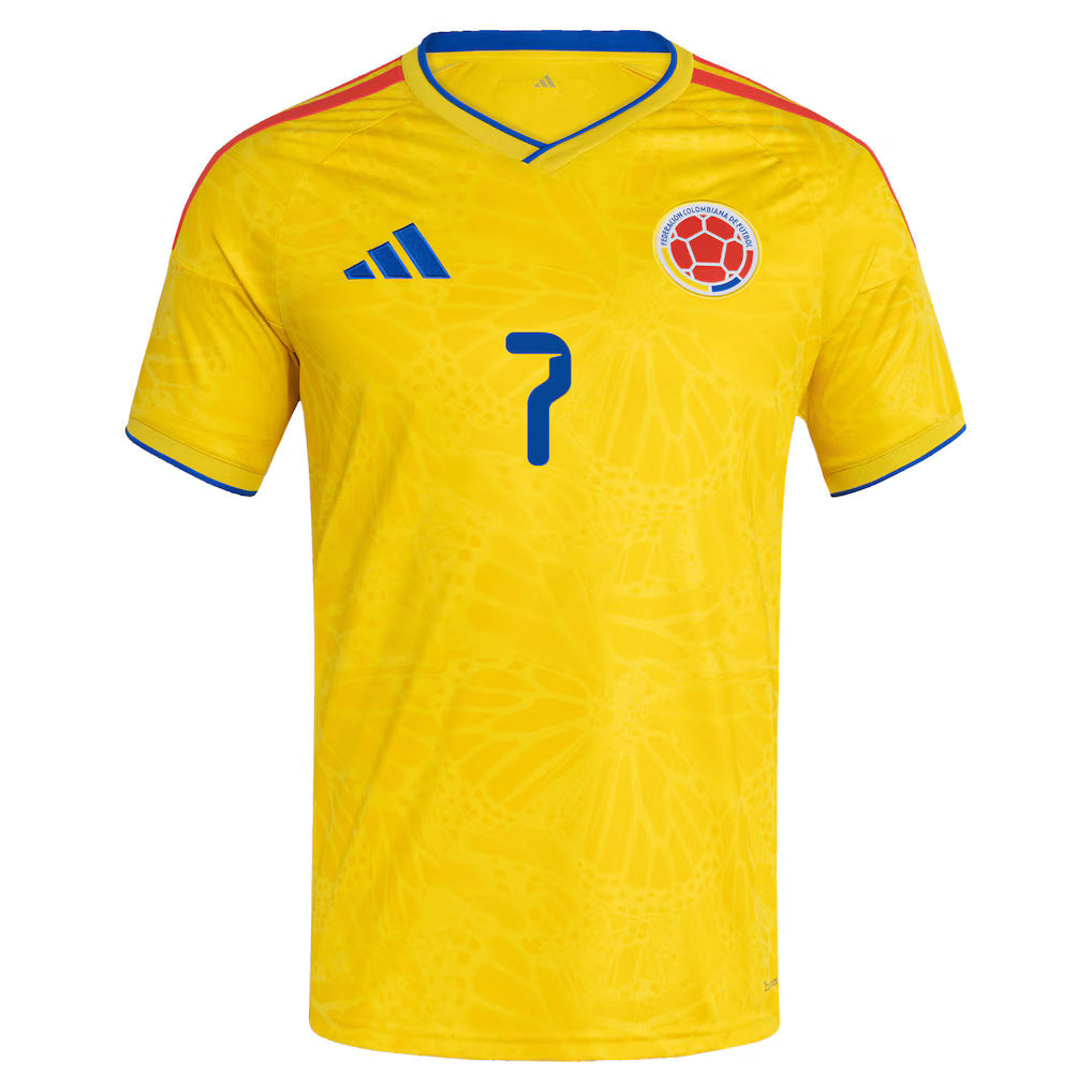 2026 adidas COLOMBIA HOME L. DIAZ JERSEY product image 2, provided for visual reference and product detail review