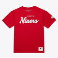 Mitchell & Ness San Francisco 49ers T-Shirt - Red product image 1, provided for visual reference and product detail review