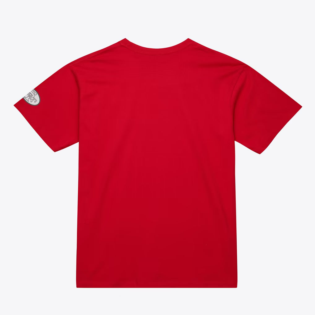Mitchell & Ness San Francisco 49ers T-Shirt - Red product image 2, provided for visual reference and product detail review