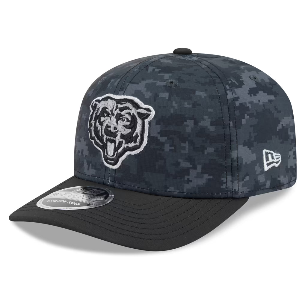 New Era Chicago Bears 2026 Salute to Service 9SEVENTY Stretch-Snap Hat product image 3, provided for visual reference and