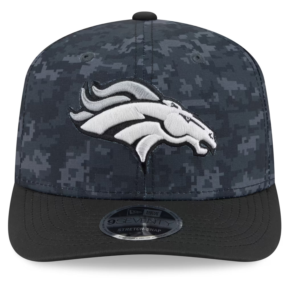 New Era Denver Broncos 2026 Salute to Service 9SEVENTY Stretch-Snap Hat product image 2, provided for visual reference and